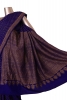 Pure Handloom Zari Butta Banarasi Crepe Silk Saree